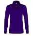 C2 Sport 5602 Women's Quarter-Zip Pullover Purple front view