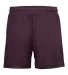C2 Sport 5116 Women's Mesh Shorts Maroon back view