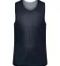 C2 Sport 5228 Youth Reversible Mesh Tank Navy/ White front view