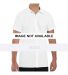 Chef Designs 5035 100% Spun Polyester Cook Shirt White front view