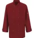 Chef Designs 041X Women's Mimix™ Chef Coat with  in Fireball red front view