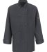 Chef Designs 041X Women's Mimix™ Chef Coat with  in Charcoal