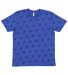 Code V 3929 Star Print Tee in Royal star