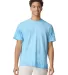 Comfort Colors 1745 Colorblast Heavyweight T-Shirt in Fiji blue front view