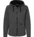 DRI DUCK 9571 Women's Parker Hooded Full-Zip Dark Oxford front view