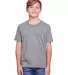 Fruit of the Loom IC47BR Youth Iconic T-Shirt Athletic Heather front view