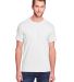 Fruit of the Loom IC47MR Unisex Iconic T-Shirt White front view