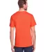 Fruit of the Loom IC47MR Unisex Iconic T-Shirt Burnt Orange back view