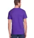 Fruit of the Loom IC47MR Unisex Iconic T-Shirt Purple back view