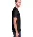 Fruit of the Loom IC47MR Unisex Iconic T-Shirt Black Ink side view