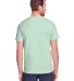 Fruit of the Loom IC47MR Unisex Iconic T-Shirt Mint To Be Heather back view