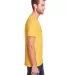 Fruit of the Loom IC47MR Unisex Iconic T-Shirt Mustard Heather side view