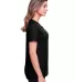 Fruit of the Loom IC47WR Women's Iconic T-Shirt Black Ink side view