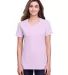Fruit of the Loom IC47WR Women's Iconic T-Shirt Candy Hearts Heather front view