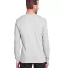 Fruit of the Loom IC47LSR Unisex Iconic Long Sleev Oatmeal Heather back view