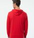 Fruit of the Loom 4930LSH HD Cotton™ Jersey Hood True Red back view