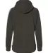 J America 8640 Rival Fleece Hooded Sweatshirt Black back view