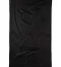 J America 8894 Quilted Jersey Blanket Black back view