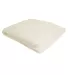 Liberty Bags 8707 Micro Coral Fleece Blanket in Cream front view
