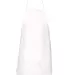 Liberty Bags 5509 Splatter Armor Apron WHITE front view
