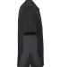 Harriton M386 Men's Flash Snag Protection Plus IL  BLACK/ DK CHARCL side view