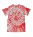 Dyenomite 640RR R&R Tie-Dyed T-Shirt in Heat front view