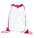 BAGedge BE253 PVC Cinch Sack in Red