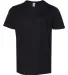 Alternative Apparel K5050 Youth Vintage Jersey Kee Black front view
