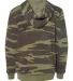 Alternative Apparel K9595 Youth Challenger Hooded  Camo back view