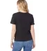 Alternative Apparel 1172 Women's Cotton Jersey Go- BLACK back view