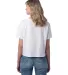 Alternative Apparel 5114C Women's Cotton Jersey Go in White back view