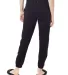 Alternative Apparel 9902ZT Women's Washed Terry Cl Black back view