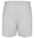 Badger Sportswear 4146 B-Core 5" Pocketed Shorts in Silver back view