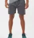 Badger Sportswear 4146 B-Core 5" Pocketed Shorts in Graphite front view