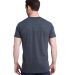Bayside Apparel 5710 USA-Made Triblend Crew in Tri navy back view