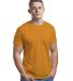 Bayside Apparel 9500 Unisex Fine Jersey Crew Tee in Gold front view