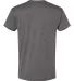 Bayside Apparel 5300 USA-Made Performance T-Shirt Cationic Charcoal back view