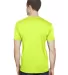 Bayside Apparel 5300 USA-Made Performance T-Shirt Lime Green back view