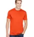 Bayside Apparel 5300 USA-Made Performance T-Shirt Bright Orange front view