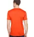 Bayside Apparel 5300 USA-Made Performance T-Shirt Bright Orange back view