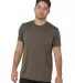 Bayside Apparel 5300 USA-Made Performance T-Shirt Military Green front view