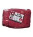 Bayside Apparel 1900 USA-Made 100% Cotton Face Mas in Heather red side view