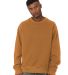 Bayside Apparel 4025 USA-Made Super Heavy Ovesized in Caramel brown front view