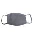 Bayside Apparel 1941 Youth USA-Made 100% Cotton Fa in Solid charcoal front view