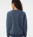 Boxercraft K01 Women's Fleece Out Pullover in Navy back view