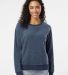Boxercraft K01 Women's Fleece Out Pullover in Navy front view