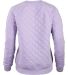 Boxercraft R08 Quilted Pullover in Wisteria back view