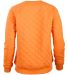 Boxercraft R08 Quilted Pullover in Mandarin back view