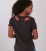 Boxercraft T67 Women's Cut-It-Out T-Shirt in Black back view
