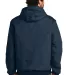 CARHARTT 103940 Carhartt    Quilted-Flannel-Lined  Dark Navy back view